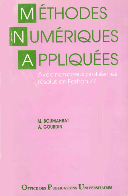 Méthodes numériques appliquées