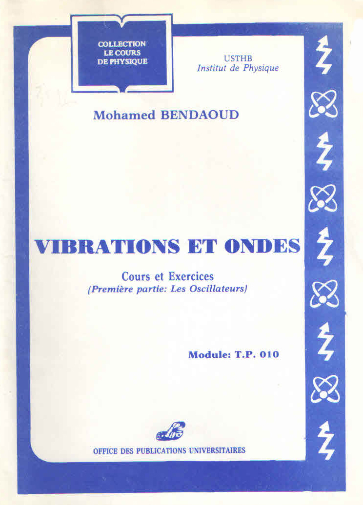 Vibrations et ondes -cours et exercices