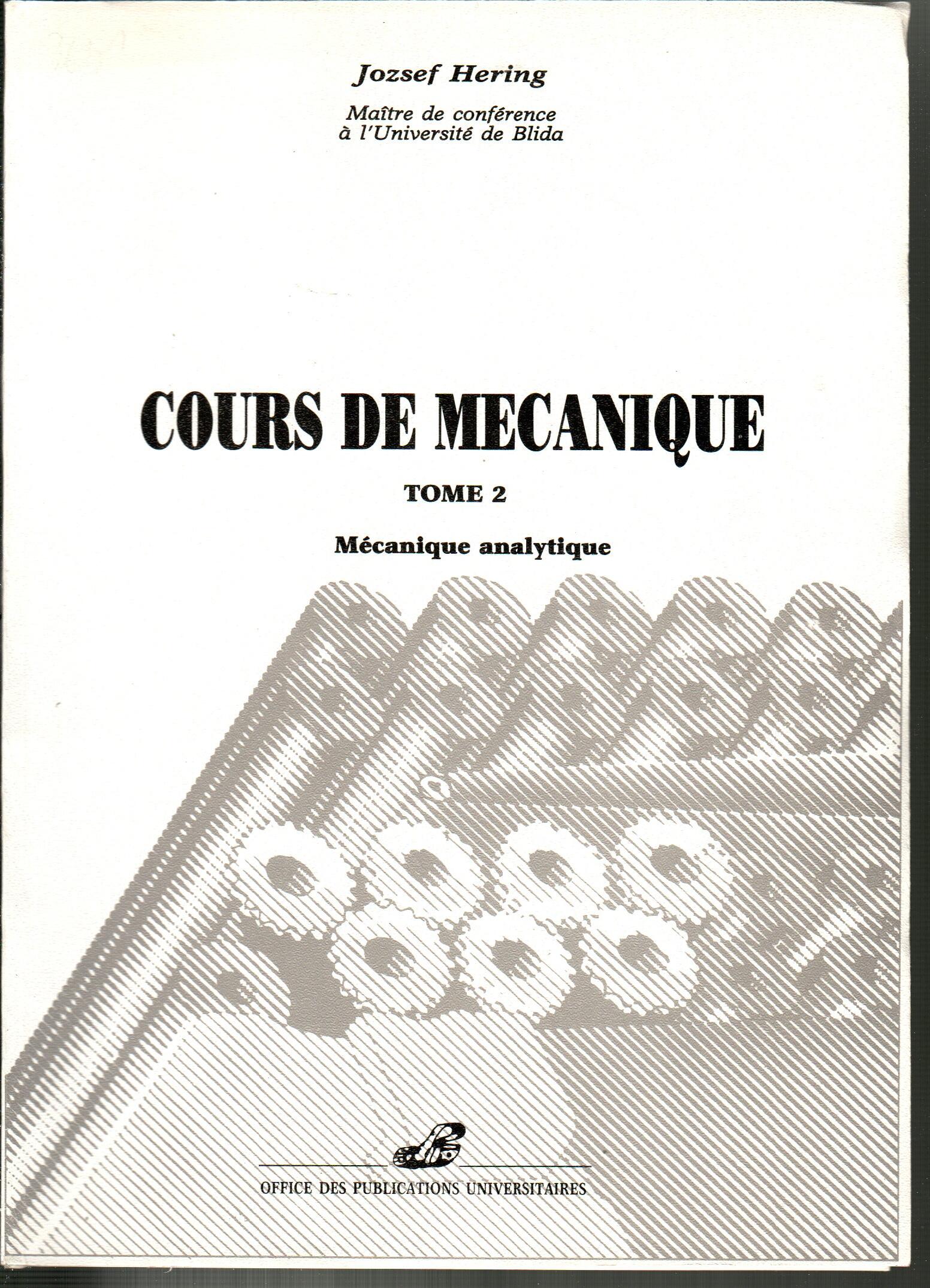 cours de mécanique - TOME 2