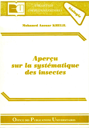 Aperçu sur la systématique des insectes