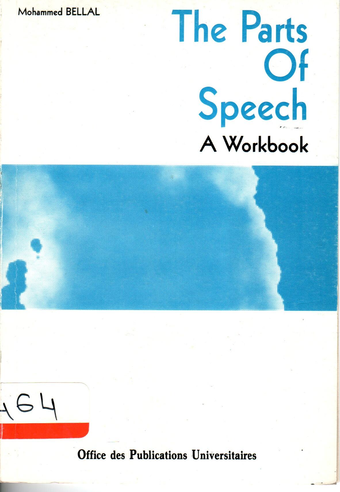 The parts of speech – a workbook-