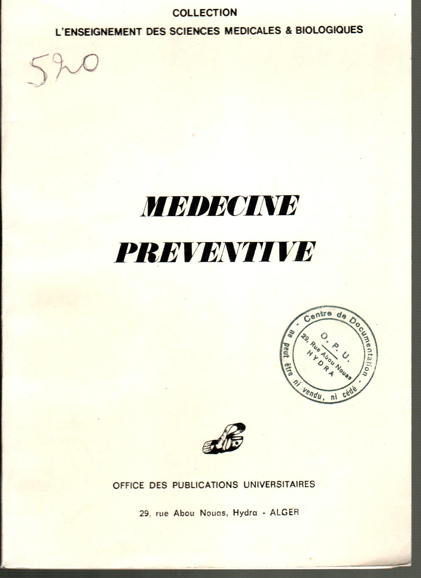 Médecine préventive