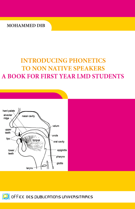 Introducing phonetics to native speakers- A book for first year LMD students-