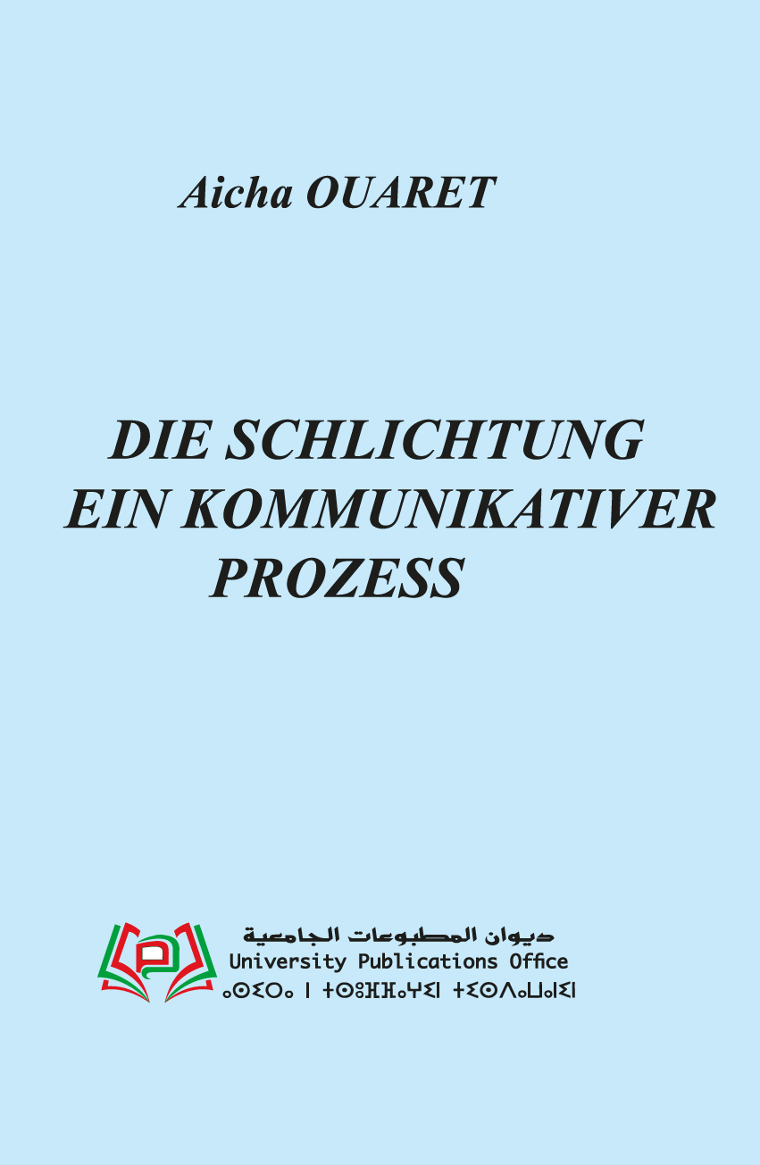 Die schlichtungein kommunikativer prozess