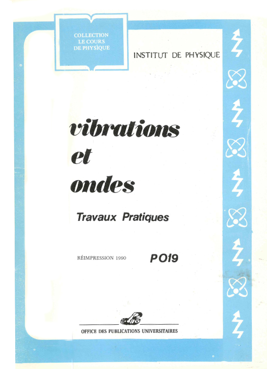 Vibrations et ondes -TP
