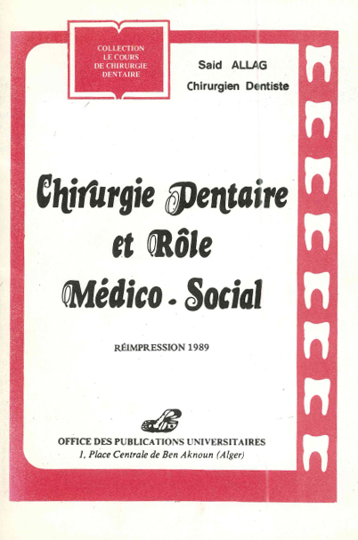 chirurgie dentaire et role medico-social