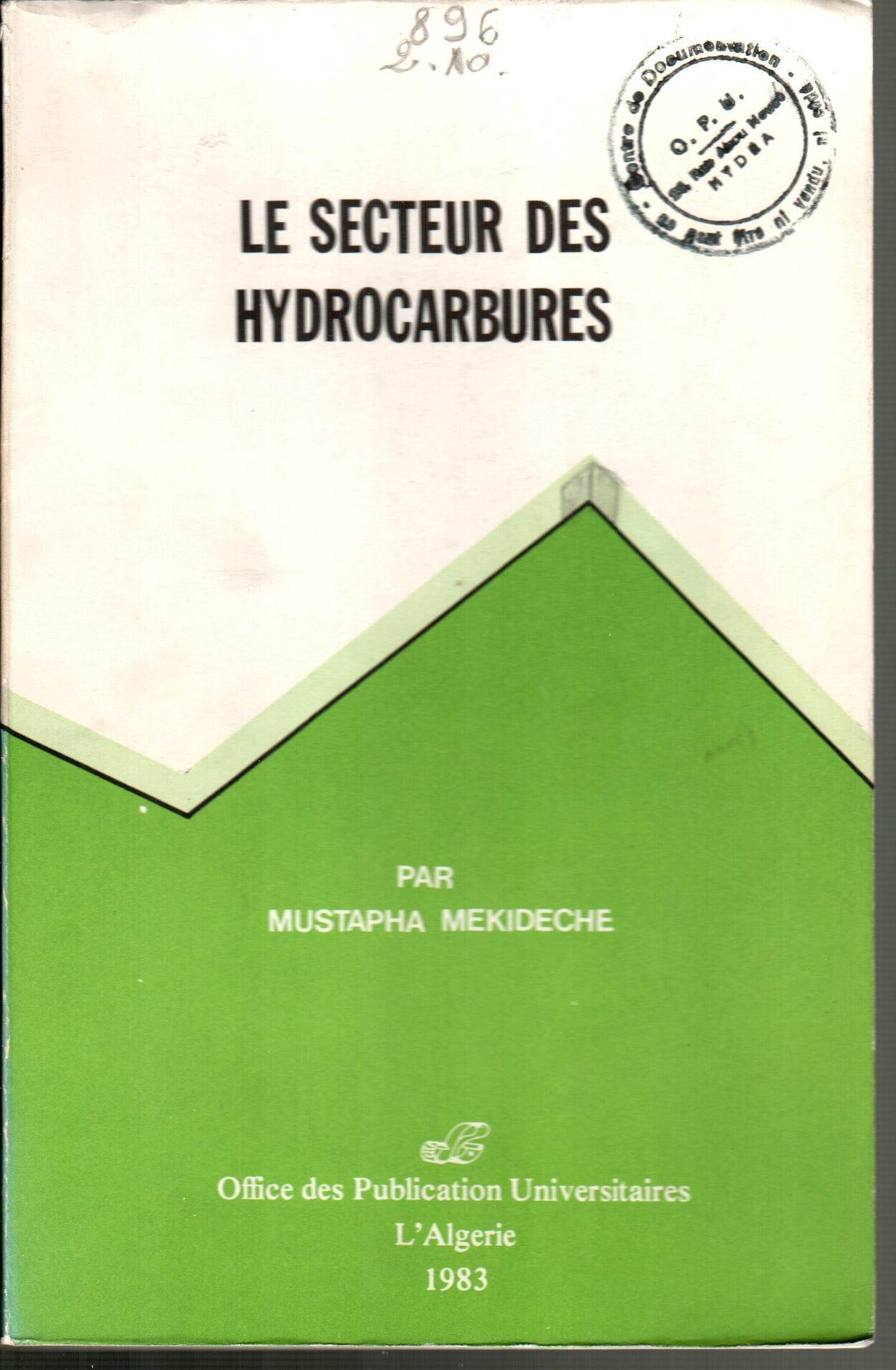 Le secteur des hydrocarbures