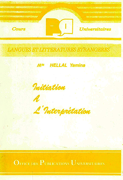 Initiation à l'interprétation