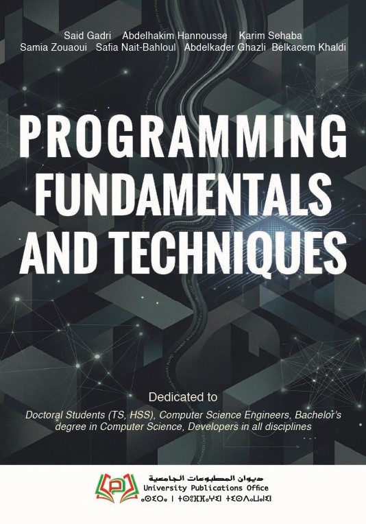 PROGRAMMING FUNDAMENTALS AND TECHNIQUES