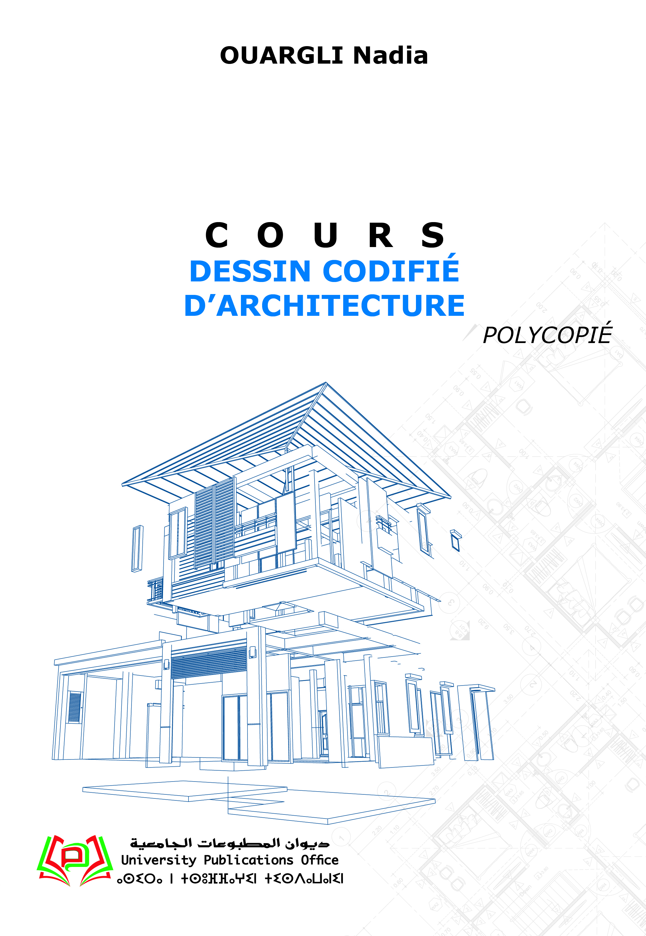 COURS DESSIN CODIFIÉ D’ARCHITECTURE POLYCOPIÉ