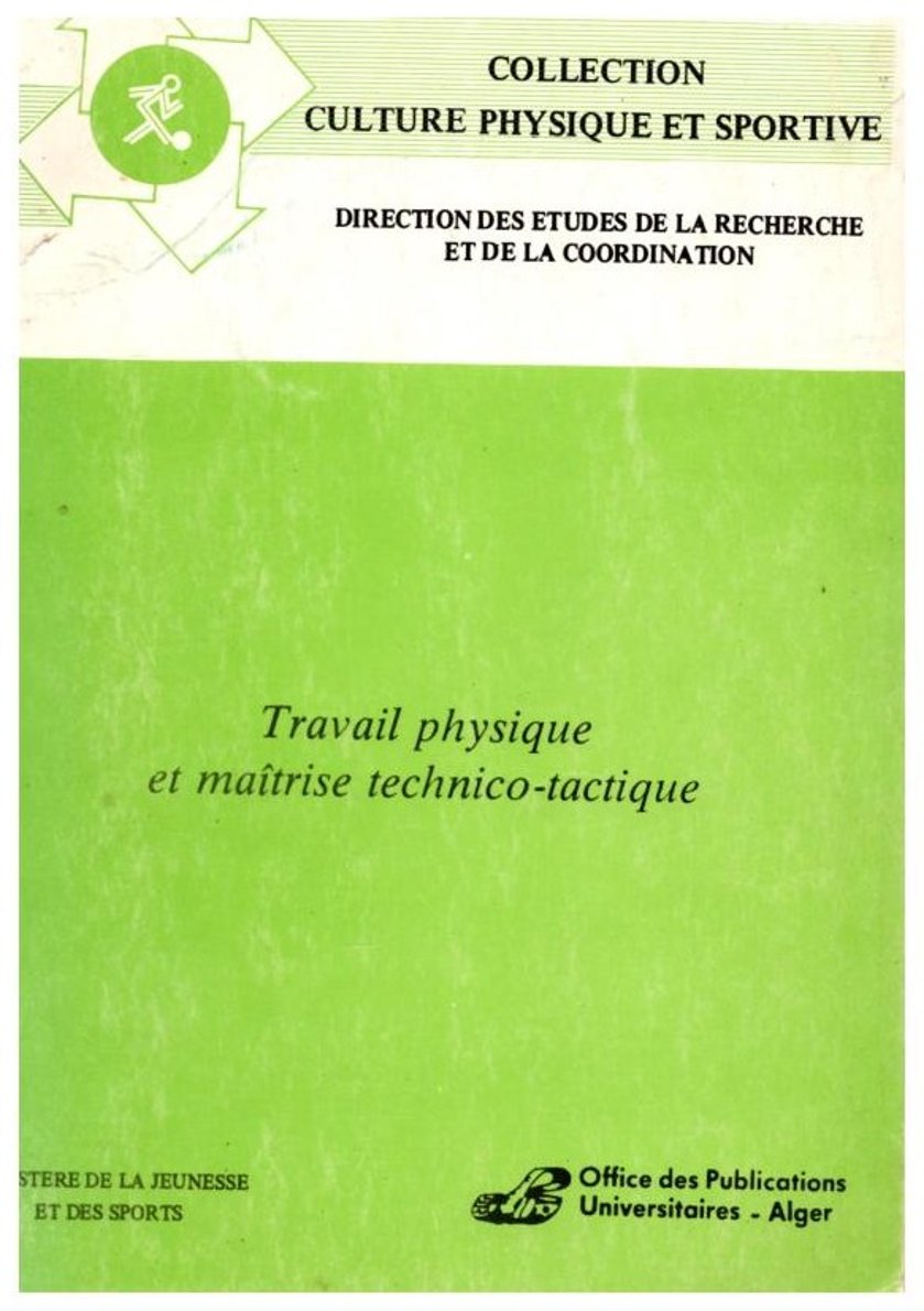 Travail physique et maîtrise technico-tactique